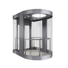 Panorama-Aufzug mit Glas-Kabine für Sightseeing